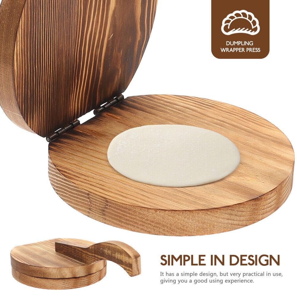 DIY Wooden Dumpling Wrapper Pr - đánh giá và giá Dumpling Press Set