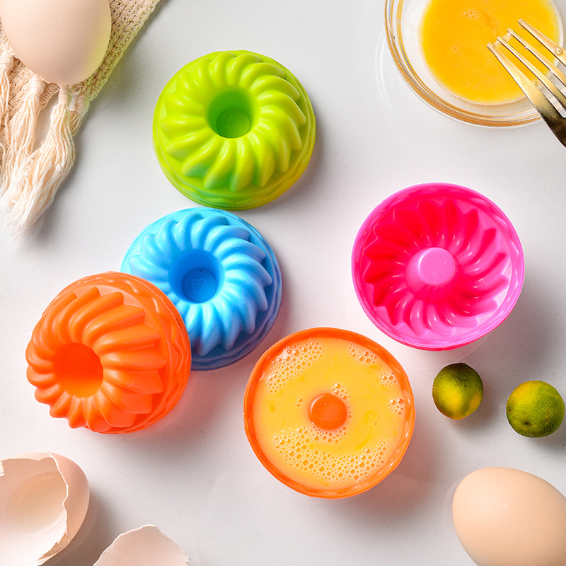 Spiral Silicone Muffin Cups Pu - đánh giá và giá Donut Mold Silicone