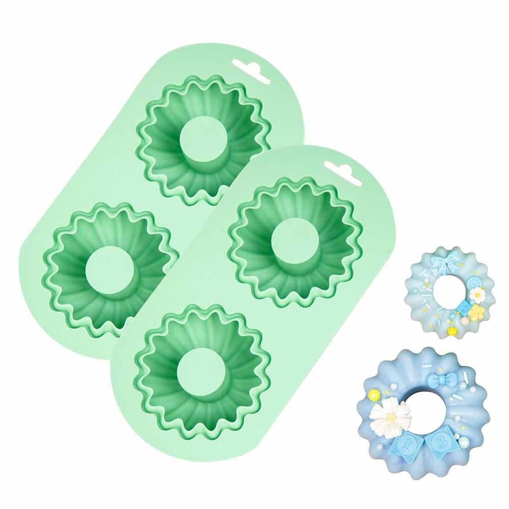 Easy to Demold 2-Cavity Doughn - đánh giá và giá Donut Mold Silicone