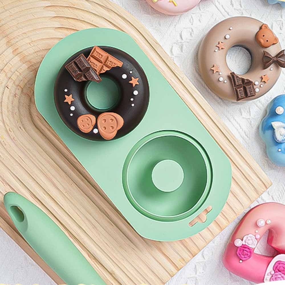 Easy to Demold 2-Cavity Doughn - đánh giá và giá Donut Mold Silicone