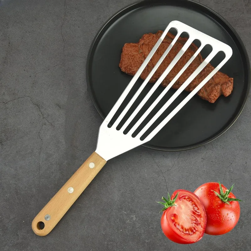 Steak spatula stainless steel  - đánh giá và giá Okonomiyaki Spatula