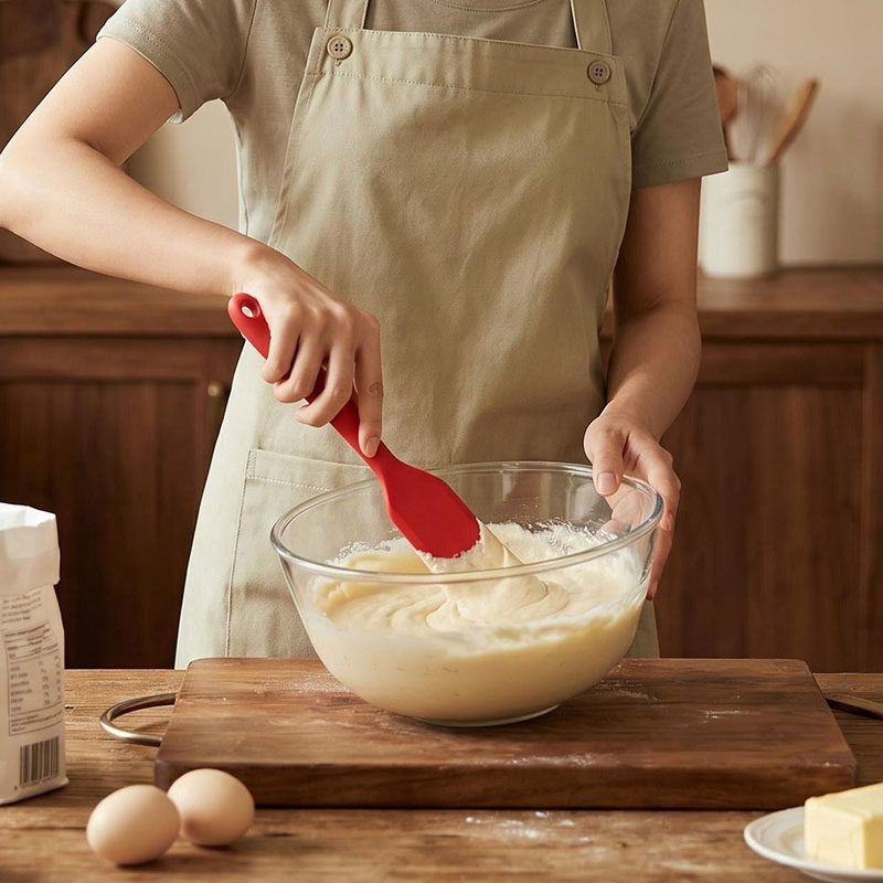Heat Resistant Silicone Mini S - đánh giá và giá Okonomiyaki Spatula