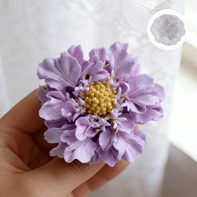 1 Dreamy Blue Potted Flower Si - đánh giá và giá Potsticker Mold