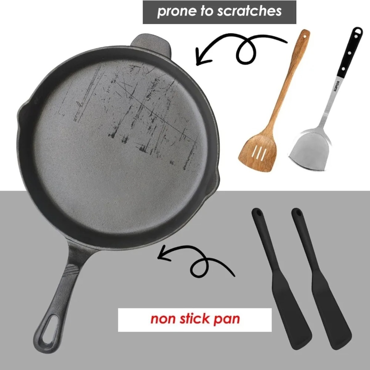 1Pcs Food-Grade Silicone Thin  - đánh giá và giá Okonomiyaki Spatula