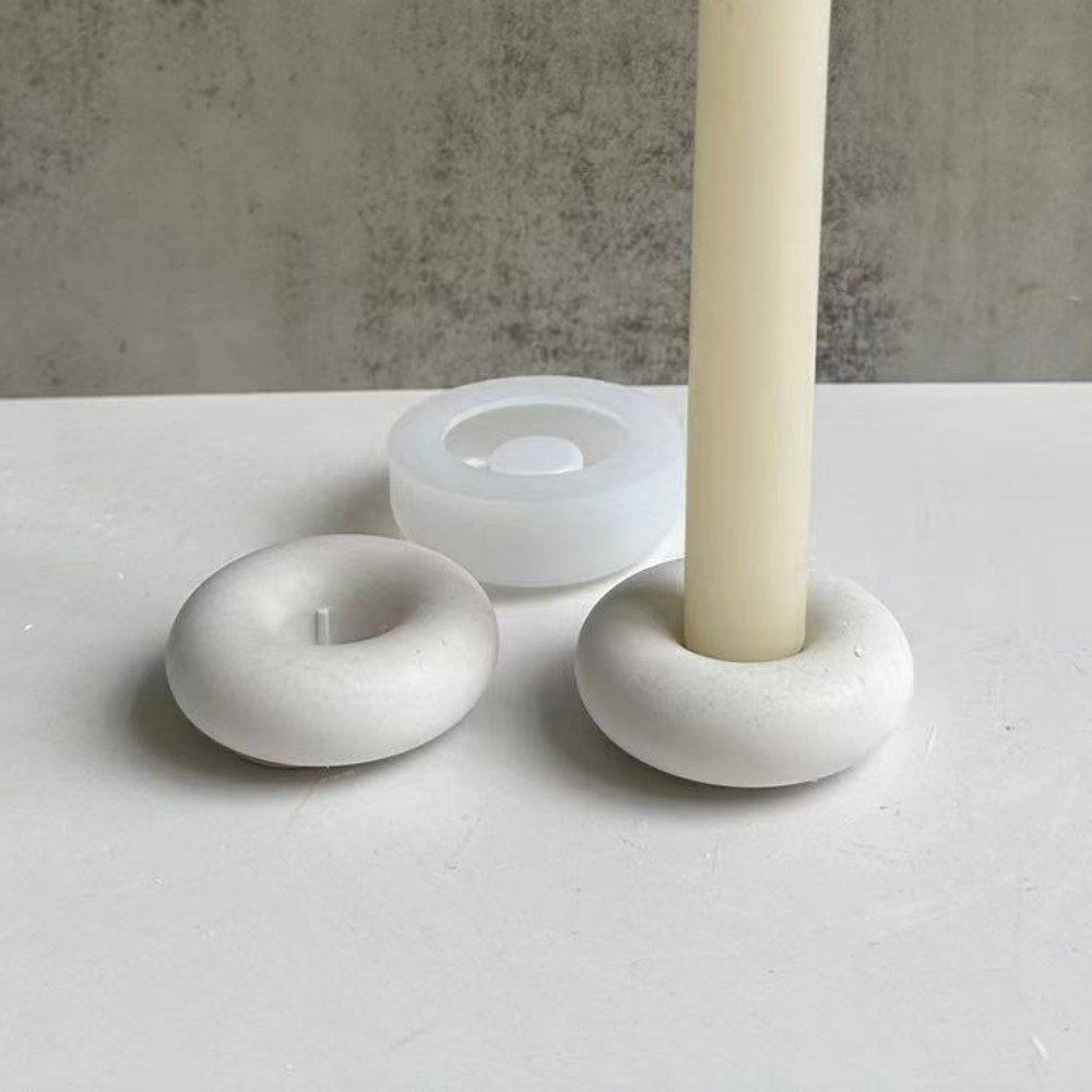Circular Donut Candle Holder S - đánh giá và giá Donut Mold Silicone